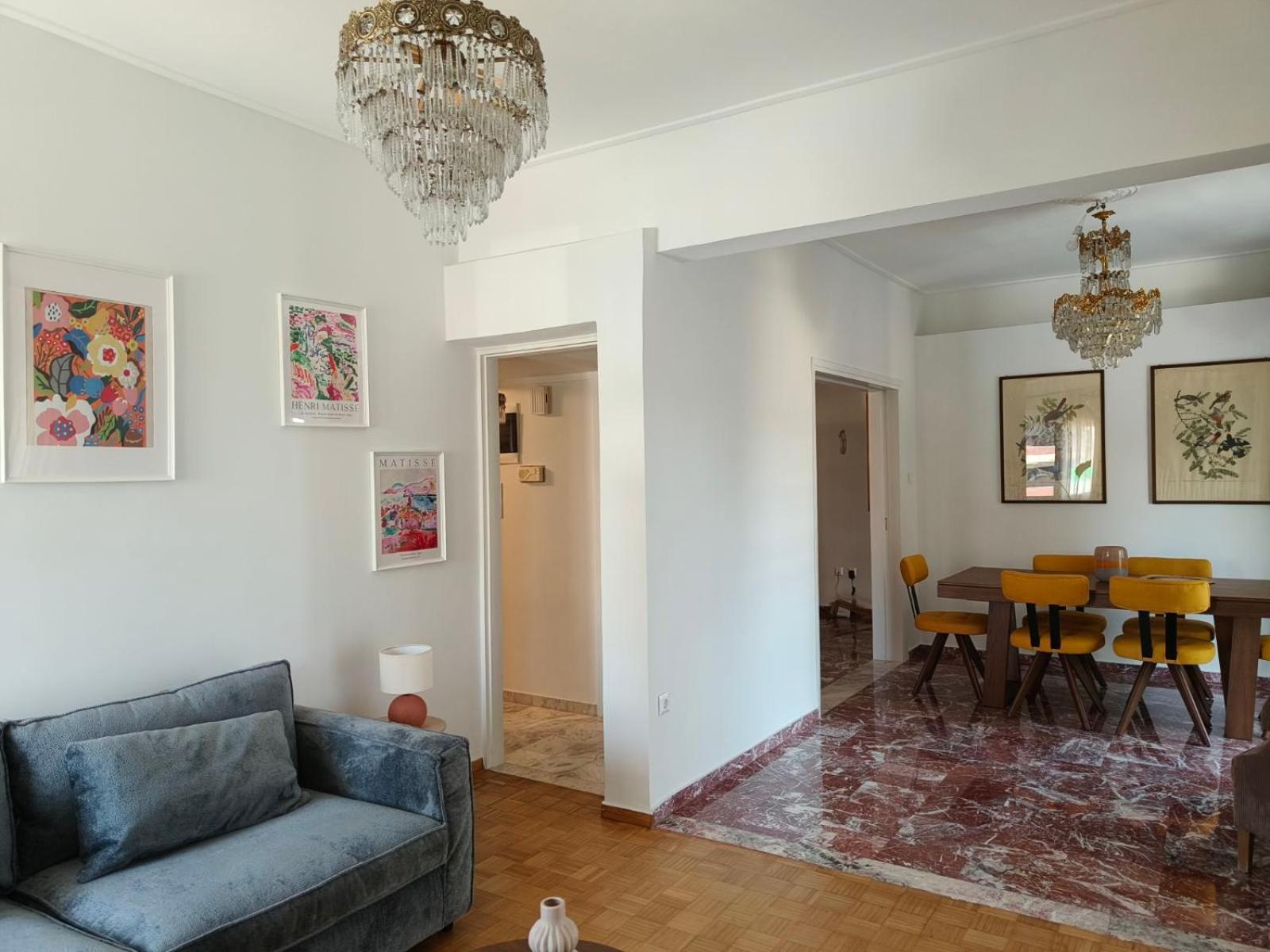 شقة Stylish Artistic Flat With View, Three Min To Metro أثينا المظهر الخارجي الصورة